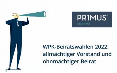 WPK-Beiratswahlen im Juni 2022